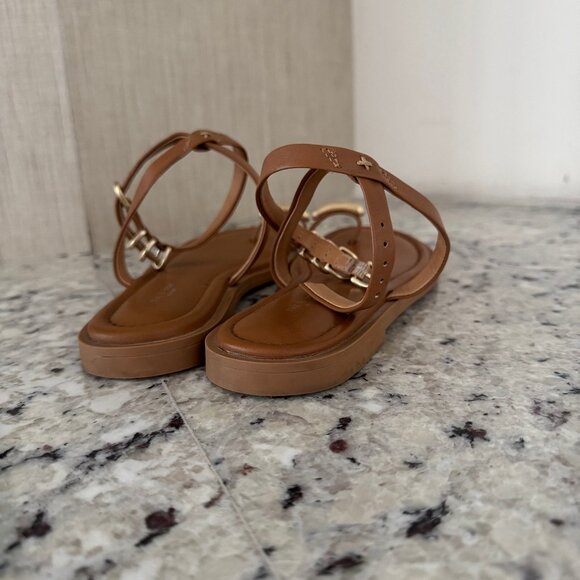 Rag & Bone 'Geo' Brown Ring Open Toe Sandals Size 35.5 (6.5) - Picture 5 of 5